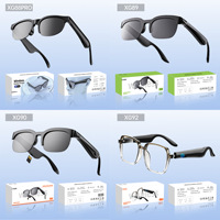 Lunettes de soleil intelligentes XG90, avec casque Bluetooth, traduction IA, protection UV, adaptées aux sports de plein air, design unisexe