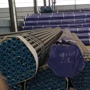 Tubo de acero soldado en espiral de carbono Tubo de acero sin costura de carbono laminado en caliente ST37 ST52 1020 1045 A106B Tubo de fluido - Product Image 3