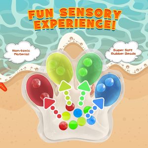 Nuevos juguetes sensoriales, juego de habilidades motoras finas para niños pequeños, juguetes <span class=keywords><strong>a</strong></span> juego de colores, actividades educativas, juguetes Montessori para calmarse - Product Image 2