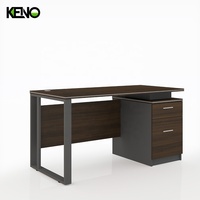 Nouvelle table de bureau compacte et élégante de 120 cm (1,4 m) pour petit espace, idéale pour la réception ou comme bureau informatique, avec fonction de travail debout.