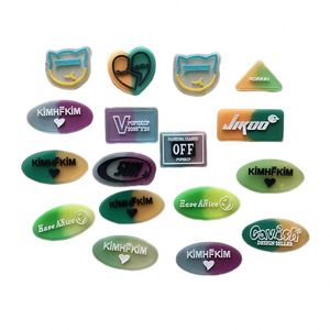 Custom Clothing Hat logo 3D <b>Transparent</b> Color Soft Rubber PVC Silicone Embossed Patch <b>Label</b> Pvc Patch - Product Image 1