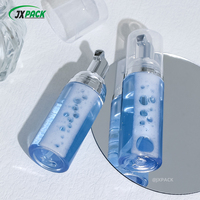 Bouteille en mousse givrée de 60ml, récipient vide de voyage pour cosmétiques blancs, bouteille de dentifrice pour mousse