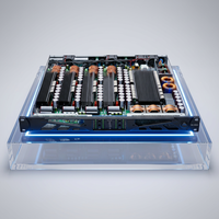 1U Sınıf D Dijital Amplifikatör Profesyonel Güç Amplifikatörü 4 Kanallı 3000Wx4 Subwoofer Stereo AMP Lineer Dizili Ses Sistemi