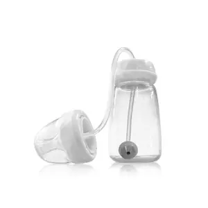 Garrafa de mamadeira para bebê, garrafa de alimentação de silicone para bebês, mamadeira para mamadeira