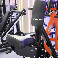 Machine à Rameuse Assise à Charge Libre Shizhuo pour la Musculation du Dos – Équipement Commercial de Gymnastique à Vendre