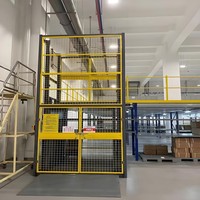 Ascenseur de fret silencieux et stable pour supermarchés, hôtels, restaurants, cuisines et transport de marchandises diverses