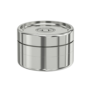 Vagrinders Tobacco Smoking Zubehör Handbuch Großhandel Metall Custom Logo 3 Teile <span class=keywords><strong>Sharp</strong></span> <span class=keywords><strong>Stone</strong></span> Edelstahl Kräuter mühle - Product Image 1