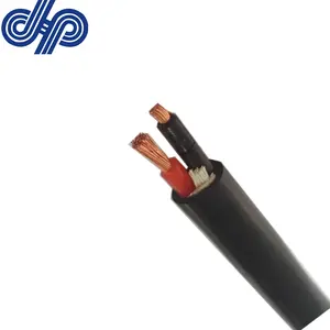 Four-core 600/1000V 4mm2 XLPE Insulation Black LSZH Sheath Power Cables to BS 8573