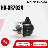 Moteur servo AC Mitsubishi HG-SR7024 MELSERVO-J4 7kW 400V à inertie moyenne avec encodeur 22 bits