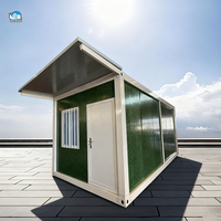 Micro-hutte modulaire Logement préfabriqué Maison en conteneur à habitation mobile avec coutume qui sont toutes des chambres en conteneur détachables
