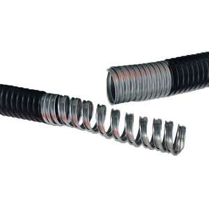 8mm <span class=keywords><strong>5</strong></span>/16 "Conduit métallique flexible GI ondulé enduit de PVC étanche électrique pour système solaire - Product Image 5