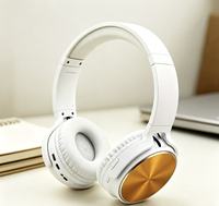 Headset Nirkabel Lipat Over-Ear dengan Layar Digital, Ultra Nyaman, Suara Stereo Kaya untuk Gaming, Penerbangan, Rapat, Obrolan, MOQ Rendah