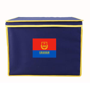 Boîte de rangement pour vêtements de pompier bleu flamme, solution de rangement chinoise pour la maison - Product Image 2