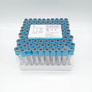 หลอดเก็บเลือดสุญญากาศแบบ Blue Top (โซเดียมซิเตรต) 1:9 ขนาด 13x75 มม. ปริมาตร 1-10 มล. ราคาขายส่ง - Product Image 4