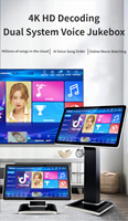 KV-V5 Max écran tactile Micro karaoké Machine KTV chantant pour Bluetooth SG-M01 lecteur de système de karaoké