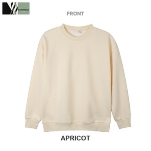 Sudadera de cuello redondo de algodón peinado de 450G, forro polar, peso pesado, proveedor personalizado de ropa para hombre, MOQ 2 piezas - Product Image 1