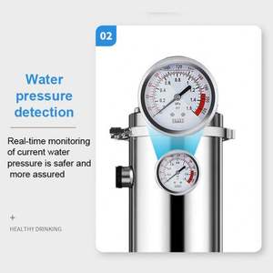 เครื่องกรองน้ำไฟเบอร์ UF แบบกลวง 5000 ลิตร/ชม. พร้อมเมมเบรน PVDF และตัวกรองสแตนเลสสำหรับใช้ในครัวเรือน - Product Image 4