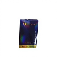 Nuevo Diseño 2026, Empaque Personalizado para Péptidos con Efecto Holográfico, Bandeja de Plástico con Múltiples Viales, Inserto para Viales de 3 ml, Caja de Papel