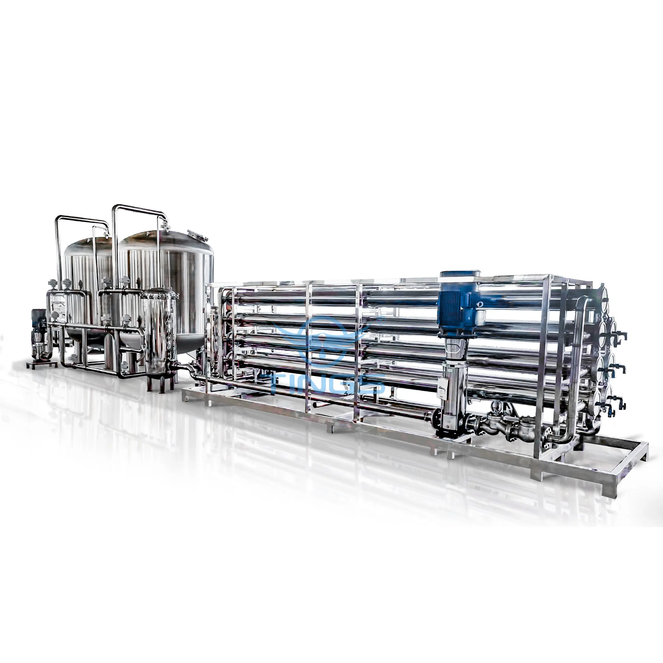 35TPH RO membrane reverse osmosis equipment water treatment machine drinking water purification plant