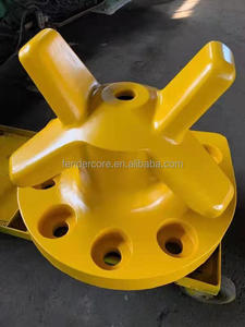 Boulier d'amarrage <span class=keywords><strong>marin</strong></span> monotête en fonte 200T, bouliers d'amarrage en acier moulé pour navires marins, type boulier en acier pour port - Product Image 2