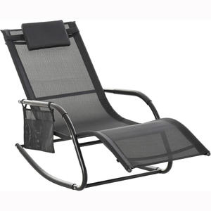Chaise longue d'extérieur portable <span class=keywords><strong>de</strong></span> haute qualité et abordable, résistante aux intempéries, pour la piscine, le camping, la cour - Product Image 1