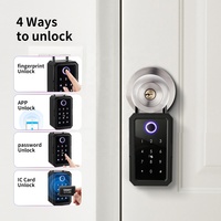Boîtier à clés intelligente sans clé de voiture et de maison, étanche, avec mot de passe, TTLOCK, application TUYA BLE, verrouillage de porte, magnétique, application, en stock en chine