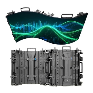 Mur vidéo LED GQY P3.9 d'intérieur à louer pour l'affichage <span class=keywords><strong>de</strong></span> lots aux enchères caritatives, <span class=keywords><strong>avec</strong></span> support mural et lecture automatique USB - Product Image 2