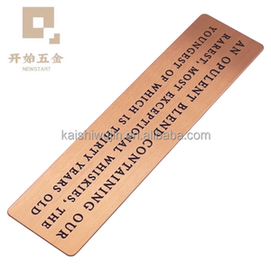 ป้ายชื่อทองแดงสลักแบบพรีเมียม - ป้ายโลโก้ทองแดงแท้ กันน้ำ/ทนทาน/เป็นมิตรกับสิ่งแวดล้อม/ป้องกันการหมอง รูปทรงตามสั่ง - Product Image 4