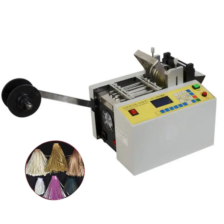 Automatic Tassel Cutting Machine/Fabric Ribbon Cutting Machine For Sale