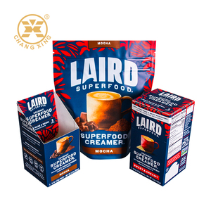 Scatola di carta per caffè istantaneo stampata personalizzata scatola di carta opaca per prodotti quadrati da caffè - Product Image 4