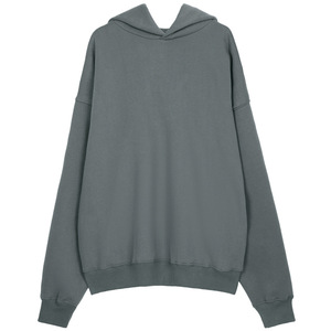 Sudadera con capucha para hombre, sin cordón, de peso pesado, lisa, al por mayor, estilo streetwear - Product Image 5