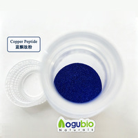 Péptido de Cobre GHK-Cu de Alta Pureza, Grado Cosmético, CAS 89030-95-5, 99% Péptido de Cobre Azul