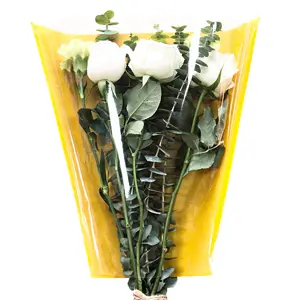 Bopp + Kraft Paper Sleeve Y Shape Sleeve Fresh Flower Wrapping Sleeve