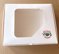 Boîtes à gâteaux pour anniversaires, mariages, pâtisseries, boîtes à muffins et cupcakes avec poignée, gaufrage, pelliculage mat, pour aliments pour bébés, chewing-gum, biodégradables