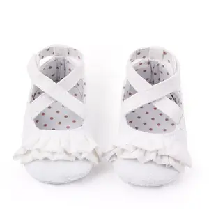 New arrival cute lace baby girl princess baby shoes for infant girl