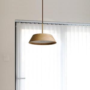 Nuova Lampada a Sospensione di Design 2022 in Rovere Bianco/Noce Nero, Lampadari Unici in Macramè per Camera da Letto - Product Image 4