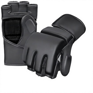 Guantes de MMA de Piel Sintética con Logotipo Personalizado, Económicos, de Medio Dedo, para Adultos y Niños, con Cierre en la Muñeca, para Entrenamiento - Product Image 2