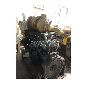 עבור Komatsu מנוע PC400-7 WA470-3 SA6D125E-2 יפן משמש דיזל מנוע הרכבה SA6D125E-2 דחפור מנוע