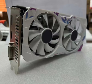การ์ดจอ RX580 16GB GDDR5 2048SP รุ่นปรับปรุงใหม่ ขายดีปี 2024 สำหรับเล่นเกมส์บนเดสก์ท็อป สีขาว - Product Image 2