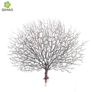 Rama de Pavo Real Artificial, Árbol de Coral con Puntos Rojos, Negros, Verdes, Azules y Blancos, Decoración para el Hogar, Planta de Plástico Realista QH-48154 - Product Image 5