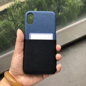 Étui en cuir marbré avec décor de marbre, avec porte-cartes de crédit, pour <span class=keywords><strong>iPhone</strong></span> <span class=keywords><strong>11</strong></span> - Product Image 2