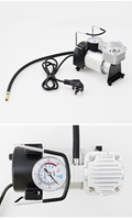 Gonfleur de pneus électrique en métal 220V, moniteur de pression des pneus, pompe à air haute pression 180W, certifié CE pour gonfler les pneus de voiture
