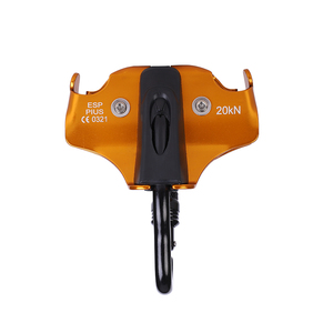 Kit de poulie de sécurité pour <span class=keywords><strong>tyrolienne</strong></span> en alliage d'aluminium 20KN avec <span class=keywords><strong>mousqueton</strong></span> - Product Image 3