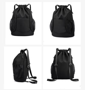 Sac à cordon, sac de sport, sac à dos à cordon, sac à cordon résistant à l'eau, sac à cordon de sport, sac à collation avec poche pour chaussures et bouteille pour le club - Product Image 4