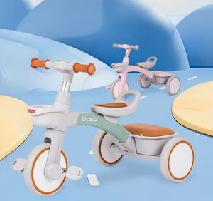 MINI vélo d'équilibre 3 roues <span class=keywords><strong>avec</strong></span> <span class=keywords><strong>panier</strong></span> Tricycle pour enfants <span class=keywords><strong>avec</strong></span> lumière Jouet éducatif pour apprendre à marcher pour les jeunes enfants - Product Image 5