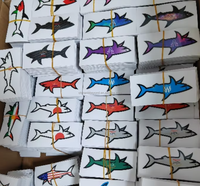 Pegatina 3D Paul Shark 2025, Logotipo Impermeable, Decoración de Dibujos Animados, Pegatina de Inventario al por Mayor