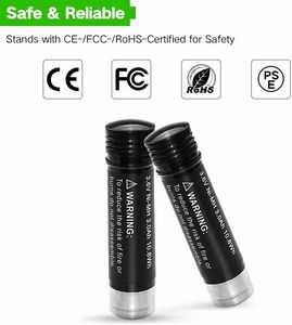 ブラックおよびデッカー用2パック3.6V 3000mAh Ni-Mh交換用バッテリーVP100 VP100C VP105 VP105C VP110 VP110C VP143 Vp142 Vp7240 - Product Image 4