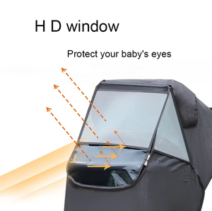 Housse de protection contre la pluie pour poussette pour bébé Housse de protection contre la pluie pour cadeau de fantaisie - Product Image 3