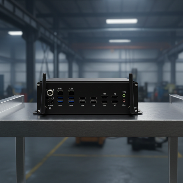 EGLOBAL Intel Core I7 Processor 12650HX 14 Cores 20 Threads DDR5 RAM NVME SSD Win10/11/Linux OS Industrial Mini PC