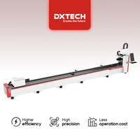 Máquinas de Corte Láser para Tubos Metálicos Cuadrados DXTECH de 2kw y 3kw para Cortar Tuberías de Acero Inoxidable